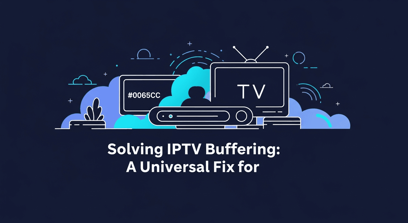 IPTV buffering troubleshooting - top fixes for stream freezing and lag in 2026.